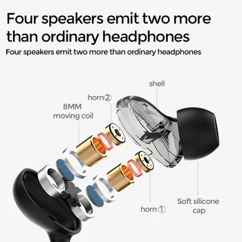 Joyroom Magnetni Brezžične Bluetooth Slušalke Glasbe Kovinski Slušalke Z Mikrofonom Neckband Šport Čepkov Slušalke Z Mikrofon Za Telefon
