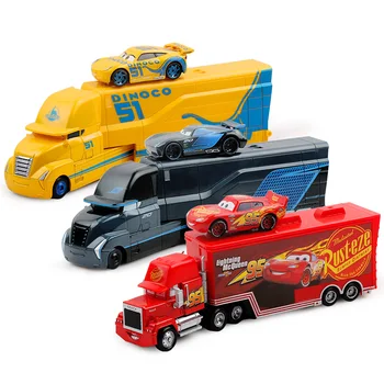 Avtomobili Disney Pixar Cars 2 3 Igrače Strela McQueen Jackson Nevihta Cruz Mack Stric Tovornjak 1:55 Diecast Model Avtomobila, Igrače Za Otroke