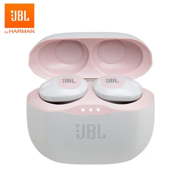 Prvotne JBL T120TWS Res Brezžične Bluetooth Slušalke TUNE 120 TWS Stereo Čepkov Bas Zvok Slušalke Slušalke z Mikrofonom