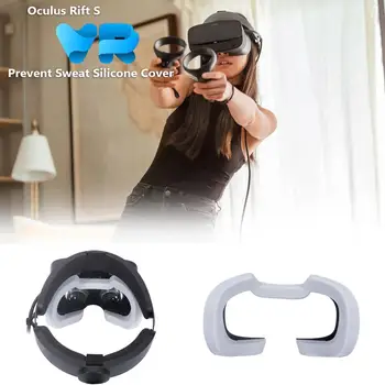 Znoj Vpojne Silikonski Eyeshade Nastavljiv In Udobno Silikona Maska Pokrov Je Kot Nalašč Za Oculus Rift S