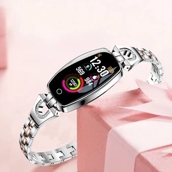 Moda H8 Pametno Gledati Ženske 2019 Nepremočljiva Srčnega utripa, Spremljanje Bluetooth Za Android IOS Fitnes Zapestnica Smartwatch Darilo
