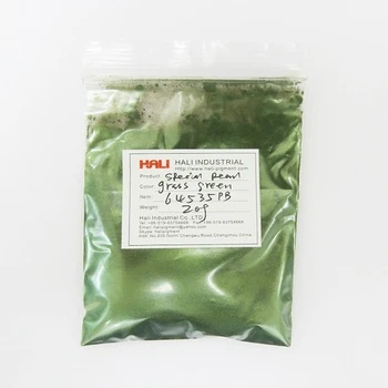 Poseben biser pigment, pearlescent pigment, barva:zeleno travo, postavka:64535PB, neto teža:20gram, brezplačna dostava.