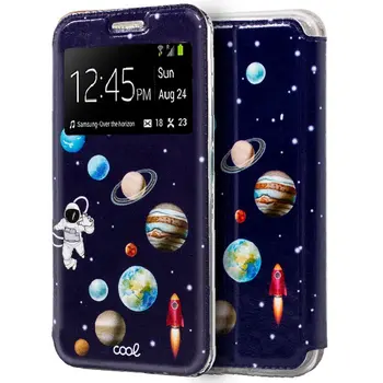 Primeru Flip Cover Samsung A505 Galaxy A50/A30s Risbe Astronau