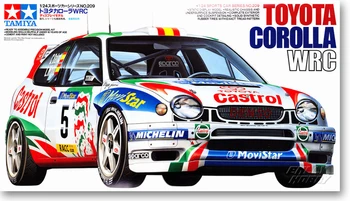 1/24 Modela Avtomobila TOYOTA Kolla WRC Rally Racing 24209
