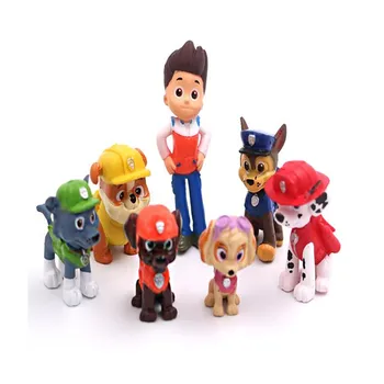 Vroče Prodaja 12 Kos/Set Šapa Patrol Pes Anime Otroci Igrače Različnih Vlogah Kuža Akcijska Figura Model Otroke Darila