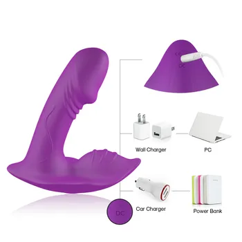 Nosljivi Metulj Klitoris Stimulator Dildo, Vibrator za Odrasle Sex Igrače G Spot Vibrator z Brezžičnim Daljinskim Spodnje hlače za Ženske