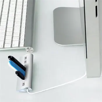 7 Vrata Aluminija USB 3.0 HUB 5Gbps Visoko Hitrost za izmenični Tok Multi USB 3.0 Hub USB Razdelilnik Za Prenosni RAČUNALNIK