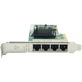 FANMI I340-T4 E1G44HT Gigabit Ethernet Server Adapter intel 82580EB PCI Express X4 1G Omrežna Kartica