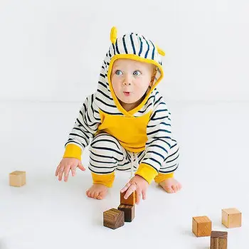 AA Newborn Baby Toddler Fantje, Dekleta Obleke Obleke 2PCS Set T-shirt Vrhovi+Hlače