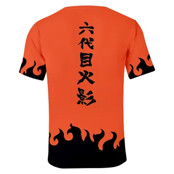 3 Do 13 Let Otroci T Shirt Naruto Tshirts Fantje Dekleta Uchiha Uzumaki Cosplay T srajce harajuku risanka T-majice Otroci Oblačila