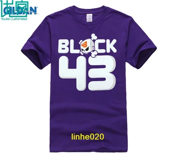 Moške modne blagovne znamke majica s kratkimi rokavi Moški 2017 Moda Ken Block 43 racer Lobanje Logotip, Natisnjeni T Majica