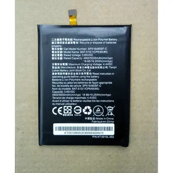 Visoka Kakovost 5000mAh BAT-510 Baterija Za Acer Liquid Metal MT S120 BAT-510 (1/CP6/65/85) SP516485SF-C Mobilni Telefon