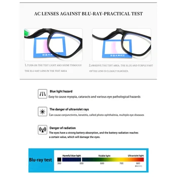 Pro Acme Otroci Modra Svetloba Blokiranje Očala Računalniške Igre Očala Proti Bleščanju & bolečih oči Očala za Fante, Dekleta Starosti 3-12 PC1601
