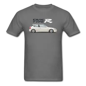 Najnovejši Nissan Civic Type R-EK Avto GTR Design T Shirt JDM Japonski Avto Kul Street T-majice O-Vratu Moške, Visoke Kakovosti Padec Ladijskega prometa