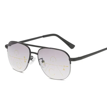 Moda Sonce Obravnavi Očala Progresivna Multifokalna Presbyopic Očala za Moške, Ženske, Videti Daleč in Blizu Proti Utrujenosti Vožnje