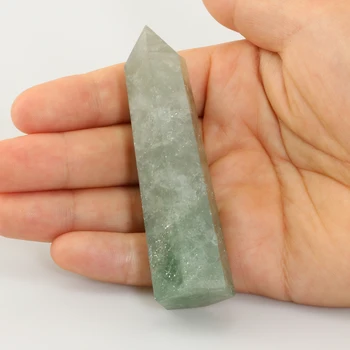 Naravna Zelena Jagoda Quartz Crystal Palico Zdravljenje Gem Kamen Rock Parcelo, Obelisk, Točka Mineralnih Vzorcu Feng Shui Doma Dekor