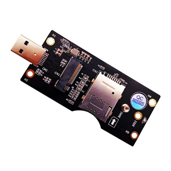 NGFF M. 2 Tipko B, da USB 3.0 Adapter Razširitveno Kartico, s KARTICE 8pin Kartico v Režo za WWAN/LTE 3G/4G/5G Modul za Podporo 3042/3052 M. 2 SSD