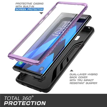 SUPCASE Za Samsung Galaxy Note 9 Primeru UB Neo Celotno telo Zaščitna Dual Layer Oklep Marmorja Primeru Z vgrajenim Screen Protector