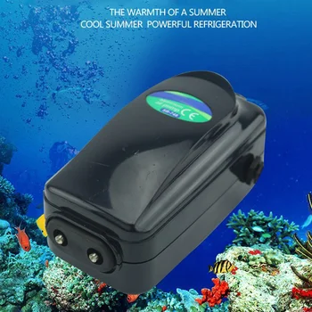 Ultra-Tiho 8W Akvarij Črpalka Zrak Fish Tank Povečanje Kisika Črpalka Orodje WHShopping