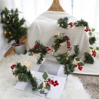 Božični Okraski za Dom 2021 Novo Leto je Garland Božič Pravljica Luči Božič Okraski Navidad Darila, Božični Drevo Dekor