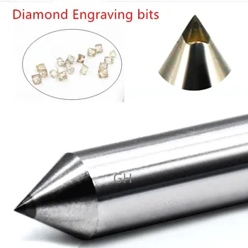 6 mm graviranje pero orodje Diamond nasvet točko 8 mm graviranje bitov graverja rezalnik cnc rezkanje jekla metal kamen Carving orodja