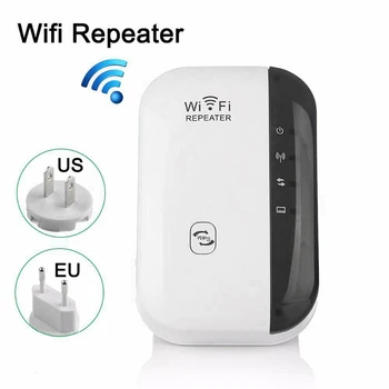 Brezžični Wifi Vmesnik Extender-Usmerjevalnik Signal-Ojačevalnik 300mbps Ultraboost-Dostop-Točka 300Mbps Ojačevalec WiFi Ojačevalci EU in ZDA združeno KRALJESTVO