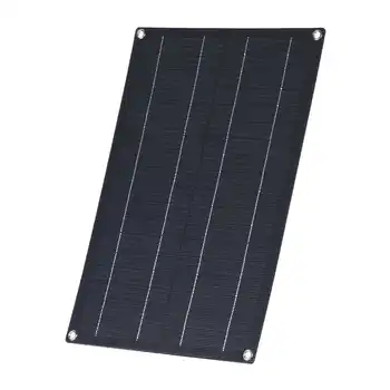 30W ETFE solarnimi Semi-prilagodljiv Monokristalne Sončne Celice DIY Modul Z 4 Zaščitna Vogalih En USB+DC za Avto, Jahto