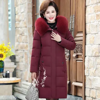 Moda za ženske zimske jakne in plašči novo 2020 korejska različica mid-dolžina plus velikost ženske slim navzdol padded jakna ženske jakne