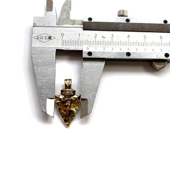 1PC Medenina Indijski Puščico Vrvica za opaljivanje tega Obesek Keychain Key Ring DIY Dekorativni Dodatki EOS Orodje Ogrlica, Zapestnica Ustvarjalne Obesek