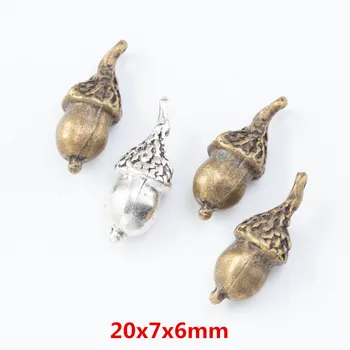 25 kosov retro kovinski cinkove zlitine matica obesek za DIY ročno izdelan nakit, ogrlico, zaradi česar 7883