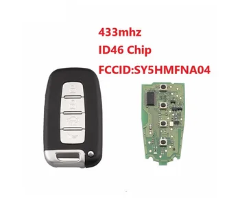 4 Gumb Smart Remote Key brez ključa Fob 433Mhz ID46 čip Za Kia Forte Dušo Rio Borrego Sorento Optima