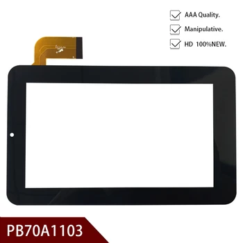 Novo Črno 7 Inch za PB70A1103 tablettablet pc kapacitivni zaslon na dotik stekla računalnike plošča Brezplačna dostava