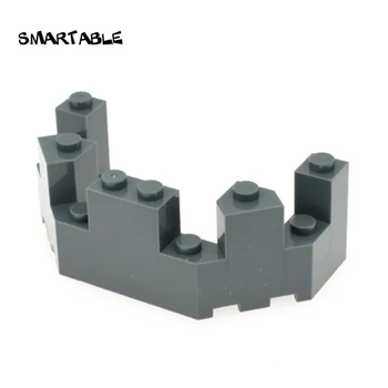 Smartable 4x8x2.3 1/2 Grajsko Obzidje Stolp Gradnik MOC Deli Igrače Za Otroke Ustvarjalno Združljiv 6066 10pcs/veliko