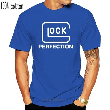 Midnite Star Glock Majice s kratkimi rokavi Moški Vrhovi Bombaža, Kratek Rokav Glock Popolnosti T-shirt Mans Tshirts Tee