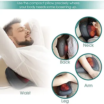 Ledvenem vretencu, masažne blazine hrbtenice massager materničnega vratu massager enostavno massager za ramo in pasu za domačo pisarno avto