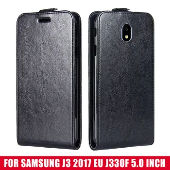 JONSNOW Flip Usnjena torbica za Samsung A7 2018 A750F Telefon Pokrovček za Samsung J6 Plus J600F J415 Primerih za J7 2017 J3 2017 J330