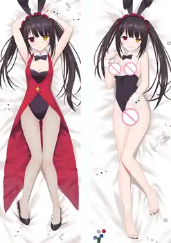 Cirno je Trgovina vroče anime Datum Živo Znakov seksi dekle Tokisaki Kurumi vrgel blazino kritje telo Prevleke Dakimakura