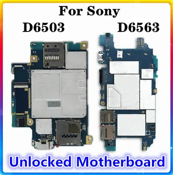 Matično ploščo Za Sony Xperia Z2 D6503 D6563 16 GB ROM Mainboard TO Logiko odbor S Polno Žetonov Nadomesti Prvotne Čisto MB