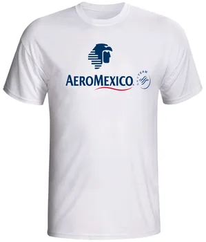 2019 Novih Moških Aeromexico Majica Letnik Logo letalske družbe Klasičnih Vrhovi Tee Majice Majica