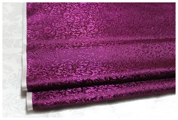 HLQON brocade malt cvet vijolično tkanine mozaik počutil tkiva telas posteljo stanja cheongsam obleko otroci plašč krpo, širina 75 cm