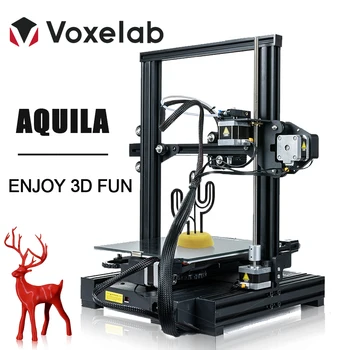Voxelab Aquila DIY 3D Printer Kit Nadaljevanje Izpada Tiskanje Maske Velikosti Nadgradnja 3D Tiskalnik, ki Z Žarilno Nova