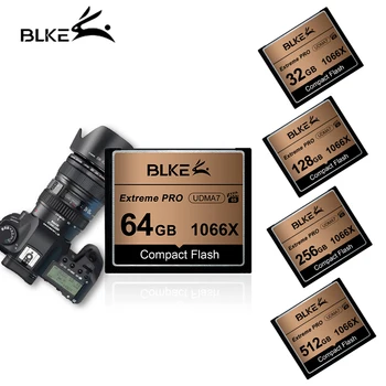 BLKE Pomnilniške Kartice CF Kartica 128GB 64 G 32 G Extreme Pro UDMA7 1066X Compact Flash Kartica High Speed UDMA7 1066X za Canon, Nikon fotoaparat