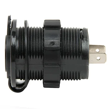 Dvojno motorno kolo, USB vtičnico za Vžigalnik Avto Vžigalnik priključek za Polnilnik Polnilnik+LED Digitalni Voltmeter Meter Monitor 3 barve