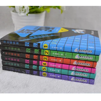 6 Knjig/Set Sudoku, Misleč Igro Knjiga Otroci Igrajo Pametno Možganov Število Postavitev Knjige Žep Knjige
