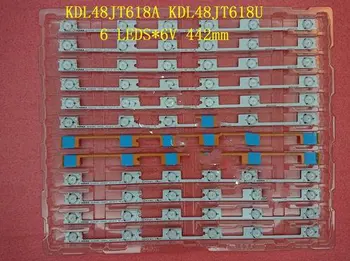 20 Kos/veliko izvirno novo LED osvetlitvijo bar strip za KONKA KDL48JT618A KDL48JT618U 35018539 35018540 6 LED(6V) 442mm