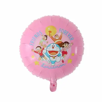 10pcs/Veliko 18-inch Risanka Doraemon Folija Baloni Jingle Mačka Globos Helij Happy Birthday Balon Stranka Dekor Potrebščine Otroci Igrače
