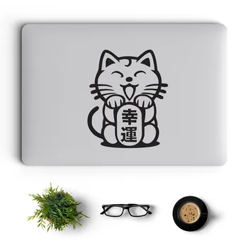 Srečen Mačka Maneki Neko Laptop Nalepke za Macbook Nalepko Pro 16 Zraka Retina 11 12 13 14 15 cm Mac Book Zvezek Kože Nalepka