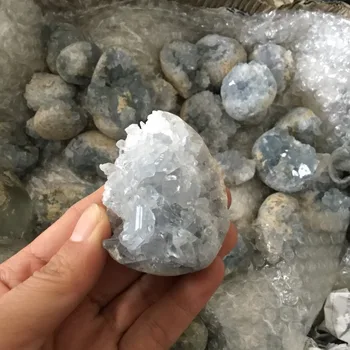Naravna Modra Celestite crystal grozdov Mineralnih Primerka Za Dekoracijo