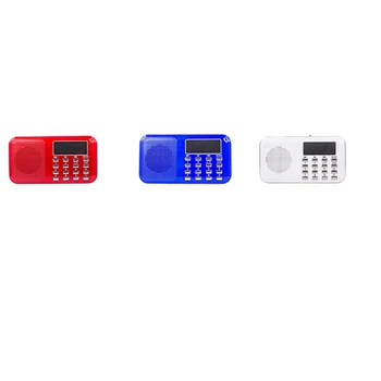 L-218 Mini USB-Zvočnik Prenosni Retro Slogu, FM Radio, USB, Sd Card Reader Zvočnik