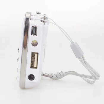 L-218 Mini USB-Zvočnik Prenosni Retro Slogu, FM Radio, USB, Sd Card Reader Zvočnik
